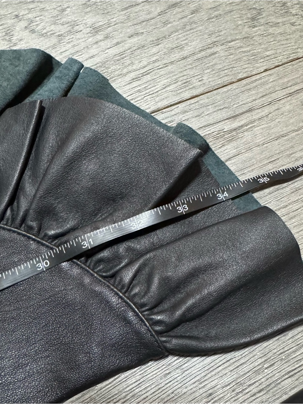 Cinq à Sept Lamb Leather Wide Leg Pants - Picture 7 of 7